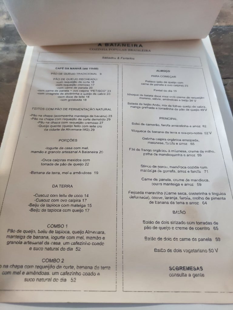 A Baianeira Restaurante Baiano Premiado em São Paulo